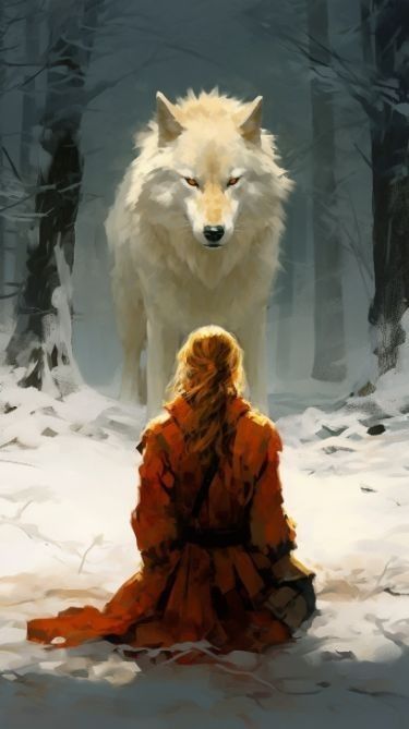 Red Riding Hood Art, Wolf Illustration, Wolves And Women, Fantasy Wolf, Illustration Portrait, Wolf Wallpaper, Wolf Girl, White Wolf, Fantasy Aesthetic