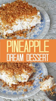 Pineapple Dream, Pineapple Dream Dessert, Dream Dessert, Weight Watcher Desserts, Pineapple Desserts, Potluck Desserts, Cream Cheese Desserts, Pineapple Recipes, Dessert Aux Fruits