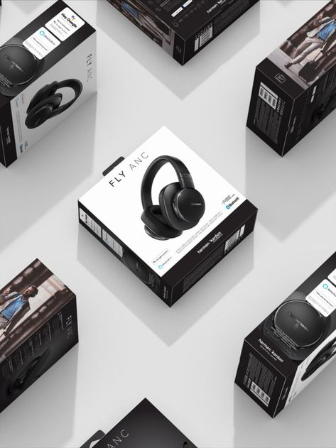 Harman Kardon headphones packaging artwork and guideline design Electronic Packaging, Phone Packaging, Harman Kardon, Tech Pack, Creative Packaging Design, Creative Packaging, Packaging Mockup, Illustrations And Posters, Graphic Design Portfolio