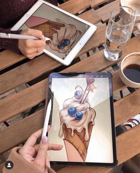 Ipad Organizer, Branding Photoshoot Inspiration, Ipad Drawings, Artist Aesthetic, Cozy Aesthetic, Gesture Drawing, Drawing Tablet, Ipad Art, Draw On Photos