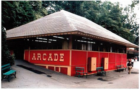 The Penny Arcade at Idora Park - Youngstown, Ohio Ohio Amusement Parks, Warren Ohio, Franklin Park Conservatory, Abandoned Theme Parks, Penny Arcade, Cuyahoga Valley National Park, Youngstown Ohio, Abandoned Amusement Parks, Hill Park