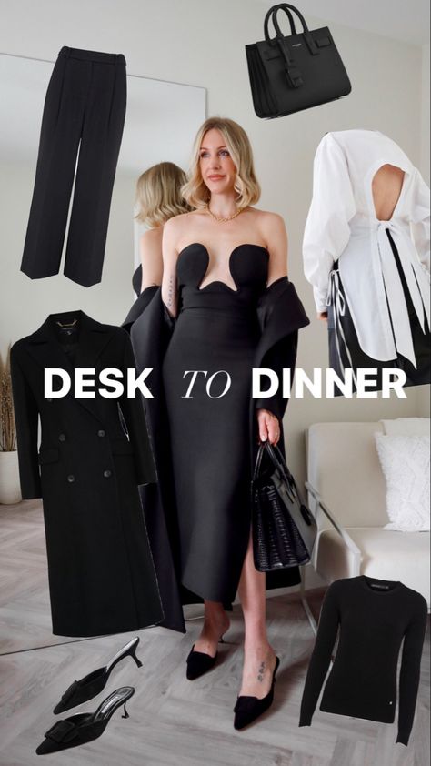 Manolo Blahnik Maysale Mules Outfit, From Office To Dinner Outfit, Desk To Dinner Outfit, Maysale Outfit, Manolo Blahnik Maysale Outfit, Office Dinner Outfit, Manolo Blahnik Maysale, Mules Outfit, Trousers White