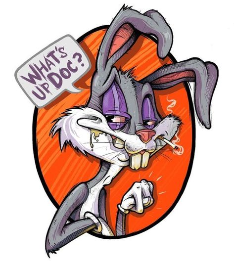 Drawings Of Cartoon Characters, What's Up Doc, Bunny Tattoos, Cartoon Crazy, Cartoon Character Tattoos, Mickey Mouse Art, Looney Tunes Cartoons, Drawing Cartoon Characters, Graffiti Characters