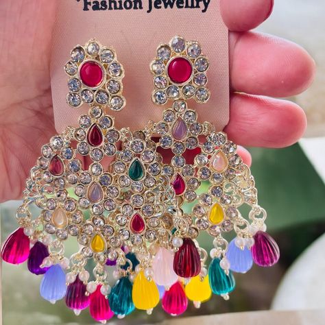 Our Top Multicoloured Beauties 😍 Follow @jewels_by_saanvi Free shipping above Rs 1000/- Free gift 🎁 on every order DM/Inbox for order : +91 84518 07990 #necklace #pearl #choker #jwellery #jwellary #jwellarylove #kundanearring #earrings #necklaces #trending #trendingreels #reels #reelitfeelit #reelkarofeelkaro #trendy #smallbusiness #smallbusinesssupport Kundan Earrings, Necklace Pearl, Pearl Choker, Free Gift, Free Gifts, Choker, Necklaces, Free Shipping, Gifts