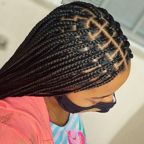 Hairstyles Braidings, Medium Knotless Braids Hairstyles, Medium Knotless Braids, Short Box Braids Hairstyles, Braids Hairstyles For Black Women, Big Box Braids Hairstyles, Goddess Braids Hairstyles, African Hair Braiding Styles, Box Braids Hairstyles For Black Women