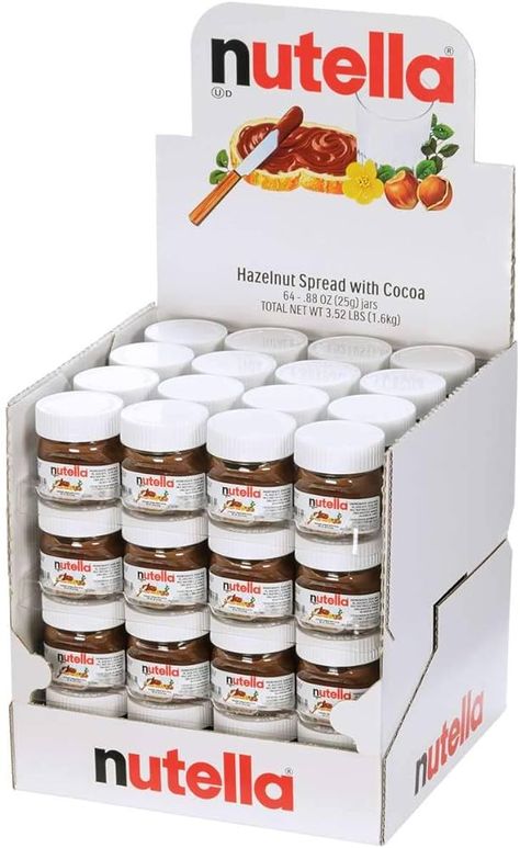 Nutella Hazelnut Spread with Cocoa Glass Jar.88 Ounce - 64 per case. : Amazon.ca: Grocery & Gourmet Food Pudding Recept, Trifle Recipes Easy, Easy Trifle, Nutella Go, Trifle Recipes, Mini Nutella, Nutella Jar, Red Wine Stains, Infused Coffee