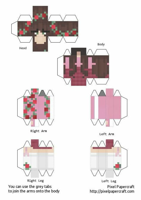 Minecraft Cutouts, Papercraft Minecraft Skin, Minecraft Paper, Minecraft Templates, Minecraft Papercraft, Minecraft Printables, Paper Cube, Free Printable Paper Dolls, Diy Minecraft