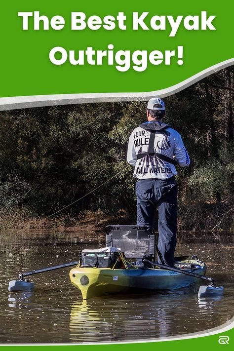 We review the best kayak outriggers to stabilize your craft while out fishing or during your first adventure out on the water! Kayak Outriggers, Kayak Accessories, Kayaks, Different Types, Kayaking, More Fun, The Help, Fishing, Good Things