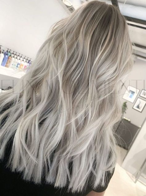 Platinový Blond, Ash Blonde Hair Balayage, Ice Blonde Hair, Lowlights Blonde, Grey Blonde Hair, Ash Blonde Hair Colour, Icy Blonde Hair, Silver Blonde Hair, Ash Hair Color