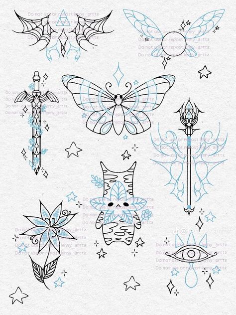 Fallout 4 Tattoos, Water Lily Tattoos, Zelda Drawing, Illusion Tattoos, Optical Illusion Tattoos, Zelda Tattoo, Gamer Tattoos, Cute Little Tattoos, Sketch Tattoo Design