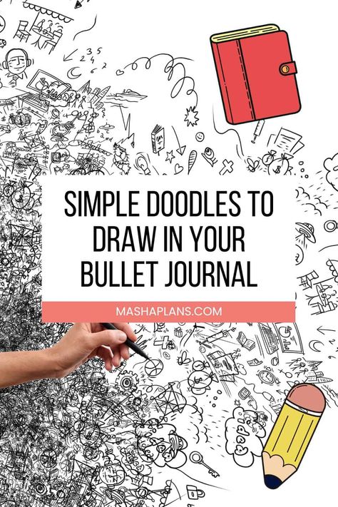 Doodling For Beginners, Simple Doodles To Draw, Doodle Tutorial Step By Step, Doodles Coffee, Doodle For Beginners, Whimsical Doodles, How To Doodle, Doodles To Draw, Doodle Art For Beginners