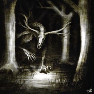 Disturbing Creatures Art, Wendigo Oc Human, Wendigo Wallpapers, Wendigo Scary, Wendigo Art Dark, Wendigo Aesthetics, Wendigo Pfp, Wendigo Fanart, Skinwalker Art