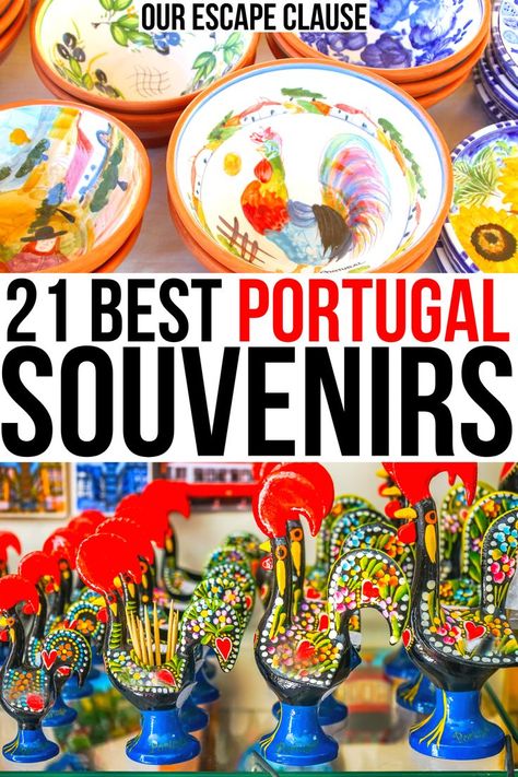 Portugal Souvenirs, Portugal Shopping, Fatima Portugal, Trip To Portugal, Backpack Through Europe, Best Souvenirs, Portuguese Wine, Portugal Vacation, Europe Bucket List