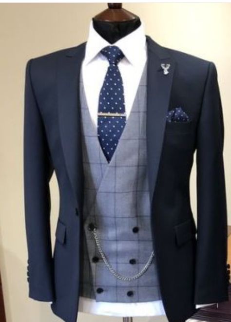 Mens Suit Fit, Wedding Suits Men Blue, Stylish Men Wear, Mens Wear Wedding, Young Mens Fashion, Dapper Mens Fashion, Suit Fit Guide, Men's Business Outfits, Groom Wedding Attire