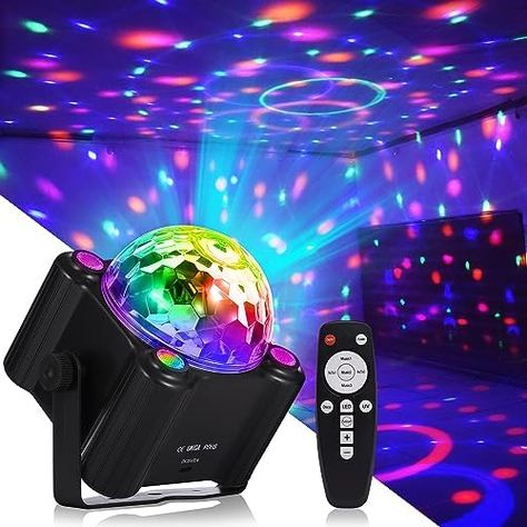 Birthday Karaoke, Outdoor Dance Floors, Disco Ball Light, Dance Party Birthday, Led Party Lights, Led Stage Lights, Disco Party Decorations, Outdoor Party Lighting, Halloween Christmas Decorations