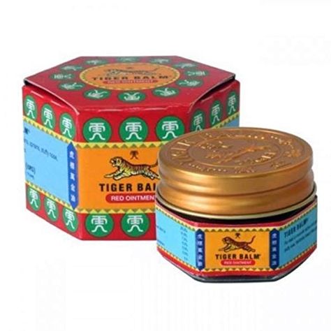 Muscle Rub, Big Jar, Tiger Balm, Muscle Pain Relief, Painkiller, Insect Bites, Muscle Aches, Muscle Pain, Herbal Remedies