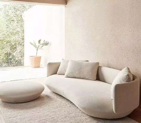 New sofa colors, materials, and designs. Get ready for the 2023 season with the latest sofa trends and design ideas! Latest Sofa Designs, Low Sofa, Round Sofa, Modern Couch, Sofa Colors, Curved Sofa, Vintage Sofa, Interior Deco, Colorful Pillows