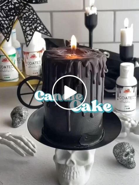 Cake Centerpieces, Black Flame Candle, I Love You Gif, Candle Cake, Drink Ideas, Candle Flames, So Creative, Open App, Birthday Candles