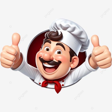 chef with thumbs up illustration element thumbs up png Cartoon Chef Character Design, Chef Illustration Drawing, Thumbs Up Illustration, Thumbs Up Drawing, Yummy Emoji, Yummy Illustration, Chef Photo, Chef Clipart, Chef Images