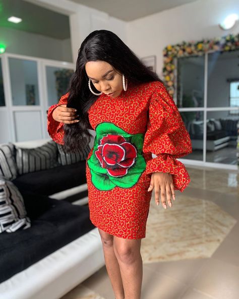 Ankara Short Gowns Classy, Short Gowns Classy, Trending Ankara Gowns, Ankara Short Gowns, Grown Dress, Latest Ankara Short Gown, Gown For Ladies, Short Gown Styles, Nigerian Ankara