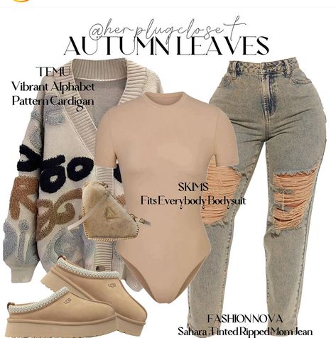 Fall Outfits Zara, Bodysuit Fall Outfit, Thanksgiving Outfit Inspo Aesthetic, Fall Outfits Baddie Going Out, Tan Fall Outfit, Fall Outfits Women Date Night, Warm Baddie Outfits, Things To Wear On A Date, Outfits For Fall Black Women