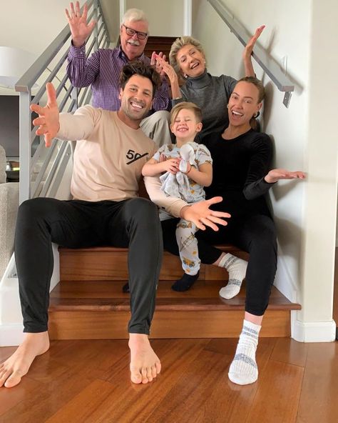 Peta Murgatroyd's and Maksim Chmerkovskiy's Photos With Son Shai Peta Murgatroyd, Maksim Chmerkovskiy, Cute Family Photos, Oompa Loompa, Mirror Ball, Christmas Tree Farm, Cute Family, Smile On, All Smiles