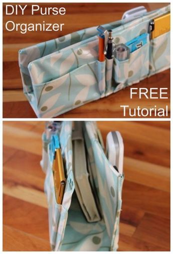 Diy Purse Organizer Insert, Purse Organizer Tutorial, Diy Bag Organiser, Purse Organizer Pattern, Make A Purse, Diy Purse Organizer, Bag Organiser, Diy Patch, Sew Bags