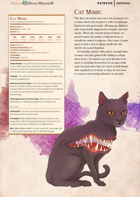 Dnd Animals, Fantasy Creatures Mythology, Dnd Creatures, Dnd Monster, Dnd Druid, Dnd Stats, Dnd Character Sheet, Dnd Stories, Dnd World Map