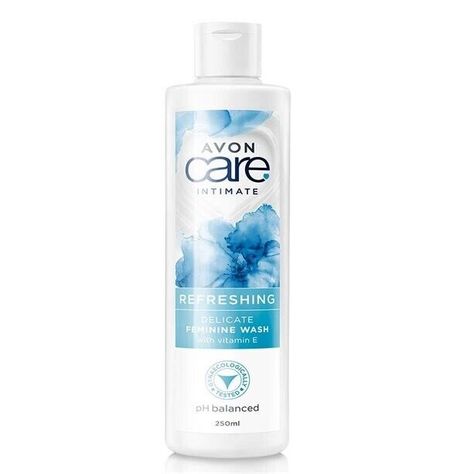 Avon Care Intimate Gentle Refreshing Feminine Wash - 250ml Feminine Odor, Avon Care, Avon Cosmetics, Feminine Wash, Avon Beauty, Delicate Feminine, Body Makeup, Fragrance Free, Shower Bath