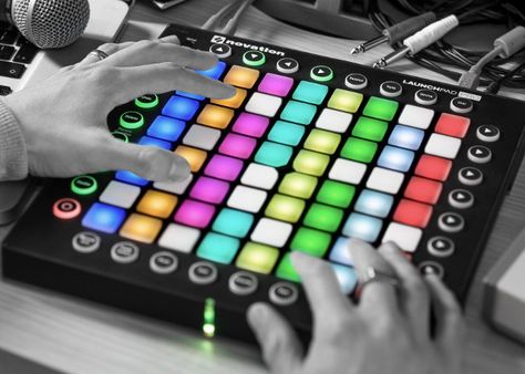 Novation Launchpad, Scott Wilson, Digital Audio Workstation, Music Equipment, Midi Controller, Edm Music, The Power Of Music, Musical Instrument, Blank Canvas