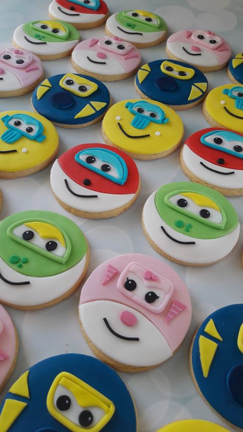 Super Wings Cookies, Super Wings Birthday Party Decorations, Superwings Party, Super Wings Cake, Super Wings Birthday Party, Cars Birthday Cake, Christian Birthday, Super Wings, Princess Birthday Cake