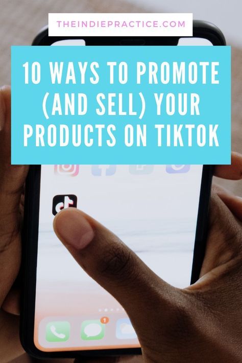 TikTok is an amazing resource when it comes to promoting and selling your e-commerce brand! Here are 10 Ways To Promote (And Sell) Your Products on TikTok #theindiepractice Best Content For Tiktok, Selling On Tik Tok, How To Sell On Social Media, How To Sell On Tiktok, Tiktok Branding, Tiktok Money, Financial Knowledge, Digital Retail, Social Media Content Strategy