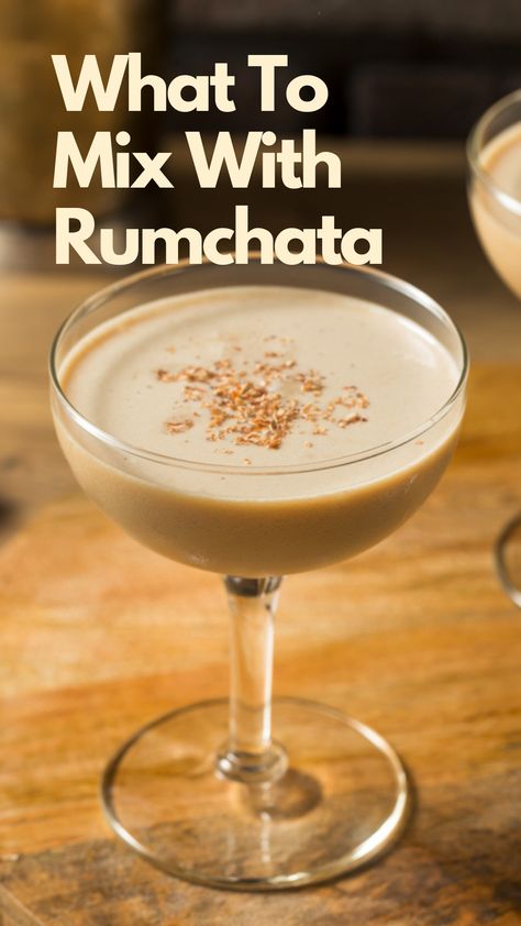 What To Mix With  Rumchata Cocktails With Rum Chata, Fall Drinks With Rum Chata, Simple Rumchata Drinks, Rum Chata Gift Ideas, Rumchata Recipes Christmas, Rum Chata Drinks Easy, Rumchata Root Beer Float, Frozen Rumchata Drinks, What To Mix With Rum Chata