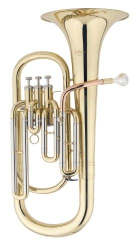 Jean Baptiste 482BAR Baritone 3-Valve Horn *** More info could be found at the image url. Brass Instrument, Brass Instruments, Woodwind Instruments, Body Form, Brass Band, Brass Bells, Trombone, Nickel Silver, Gold Brass