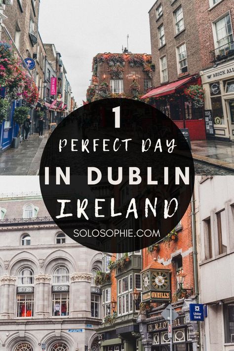 A One Day in Dublin Itinerary You'll Want to Steal | solosophie Iceland Cruise, Dublin Travel Guide, Dublin Restaurants, Dublin Itinerary, Things To Do In Dublin, Ireland Travel Tips, Visit Dublin, Dublin Travel, Ireland Travel Guide