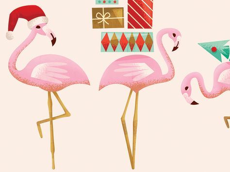 Because nothing says Christmas like a flamingo. Svg Christmas Files, Flamingo Classroom, Flamingo Head, Flamingo Cards, Gold Flamingo, Christmas Flamingo, Florida Christmas, Flamingo Theme, Christmas Beach