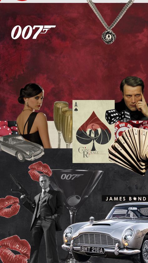 #red #redaesthetic #black #blackaesthetic #cards #pokercards #playing cards #chips #pokerchips #casinoroyale #casino #jamesbond #lechifre #007 James Bond Aesthetic Wallpaper, James Bond Theme, Casino Royale Party, Casino Royale, Daniel Craig, Poker Chips, Poker Cards, Red Aesthetic, James Bond