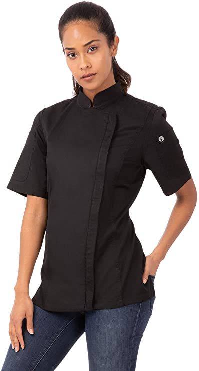 Chef Jackets Design, Women's Chef Jacket, Chef Jackets, Chef Pants, Everyday Jacket, Chef Clothes, Chef Uniform, Female Chef, Chef Coat