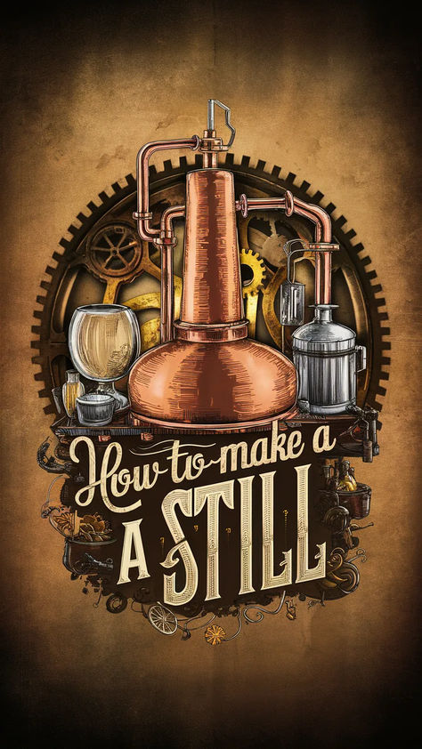 Imagine being able to craft your own unique, delicious spirits right at home. With a homemade moonshine still, you can create your own signature blends, impress your friends, and even save some money in the process.  In this comprehensive guide on how to make a still, we will walk you through the exciting world of distilling, from understanding the basics to building and operating your own moonshine still. How To Build A Moonshine Still, How To Make Moonshine At Home, Making Beer At Home, Making Moonshine, Homemade Still, Moonshine Still Plans, Reflux Still, Homemade Moonshine, Moonshine Whiskey