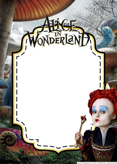 Download 18+ Alice in Wonderland Canva Birthday Invitation Templates Calling all curious and adventurous souls! Step into a world of wonder and whimsy with Alice in the Wonderland Birthday Invitations. Perfect for those who dare to dream, these invitations will transpo... Halloween Alice In Wonderland, Alice In Wonderland Invitations, Alice In Wonderland 1, Wonderland Invitation, Wonder And Whimsy, Wonderland Birthday, Birthday Quotes For Daughter, Alice In The Wonderland, Colorful Drinks