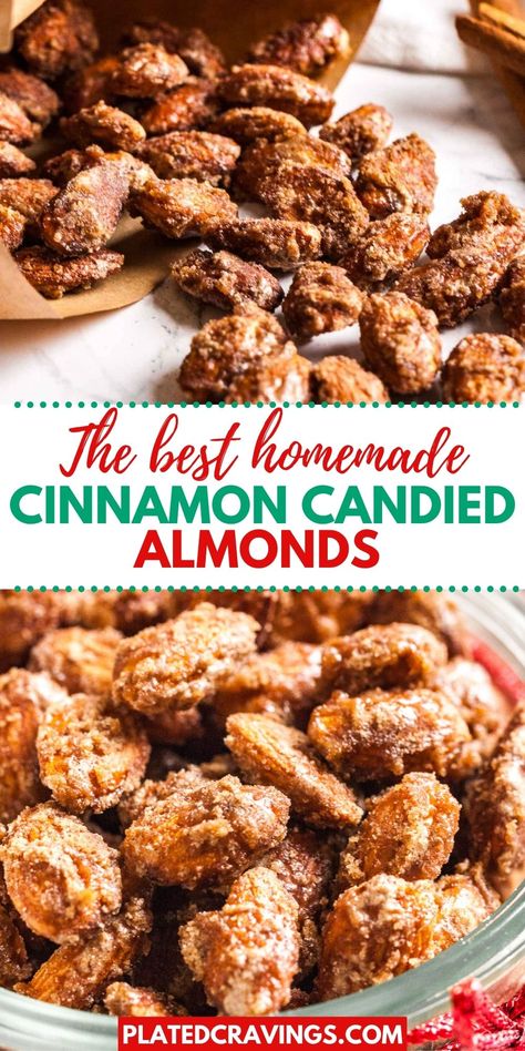 Sugar Almonds Recipe, Baking With Almonds, Sugared Almonds Recipe, Sweet Roasted Almonds, Praline Almonds Recipe, Candied Almonds Recipe Easy, Air Fryer Cinnamon Almonds, What To Do With Almonds, Almond Nut Recipes