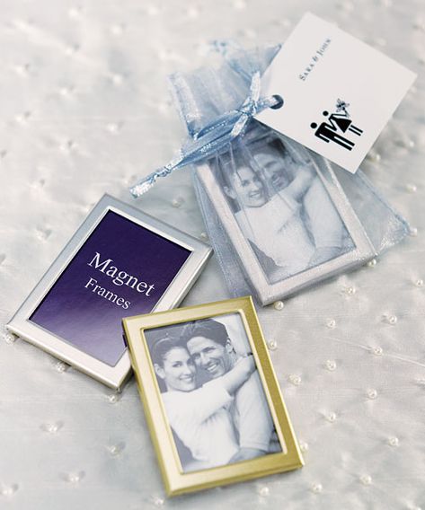 Magnet Back Mini Photo Frames Practical Wedding Favors, Mini Photo Frames, Mini Picture Frames, Easy Weddings, Succulent Wedding Favors, Best Wedding Favors, Unique Wedding Favors, Wedding Gift Favors, Mini Photo