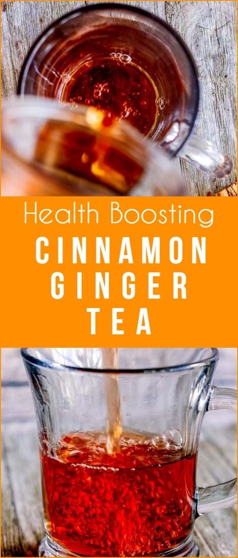 Korean Cinnamon Tea, Cinnamon Ginger Tea, Ginger Cinnamon Tea, Healing Teas, Ginger Tea Benefits, Teas Recipes, Ginger Tea Recipe, Pregnancy Tea, Hot Lemon Water