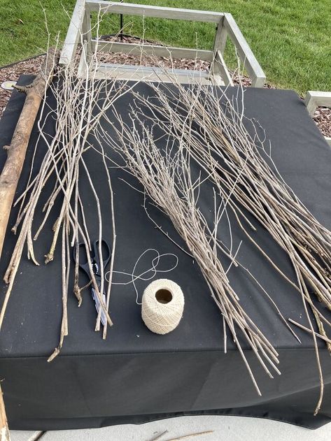 DIY Witch Broom | Hometalk Floral Broomstick Diy, Diy Witches Broomstick, Fall Witch Decor, Diy Besom Broom, Diy Witches Broom How To Make, How To Make Witches Brooms, Diy Witch Broom How To Make, Homemade Witches Broom, Witches Broomsticks Diy