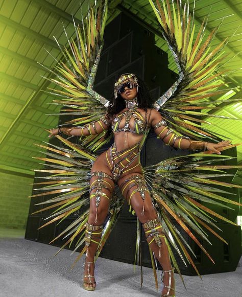 Caribana Costume, Trinidad Carnival Costumes, Brazilian Carnival Costumes, Carribean Carnival Costumes, Carnival Outfit Carribean, Caribbean Carnival Costumes, Miami Carnival, Carnival Dancers, Carnival Fashion