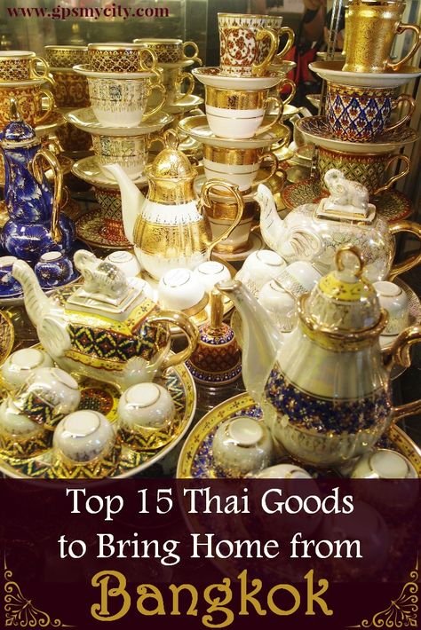 Looking for the perfect trip memento? These 15 Thai products make great travel souvenirs to bring home from Bangkok. They are great gifts for relatives and friends too. Bangkok Guide, Bangkok Shopping, Thailand Honeymoon, Thailand Vacation, Thailand Trip, Fisherman Pants, Bangkok Travel, Travel Destinations Asia, Travel Articles