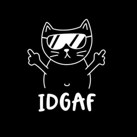 Middle Finger Wallpaper, Idgaf Quotes, Game Wallpaper Iphone, Funny Statements, Bad Girl Wallpaper, Man Wallpaper, Fake Friends, Cat Funny, Badass Quotes