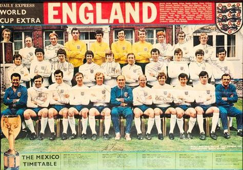 English National Team, 1970 World Cup, England Fa, Manchester United Art, England Football Players, England National Football Team, England Team, Squad Photos, Legends Football