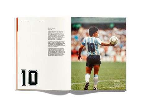 Graphic Design: Rick Banks' new book looks at fonts and football together as one Football Books, Football Ball, Publication Design, Playing Football, Football Design, Book Layout, Graphic Design Studios, Design Graphique, Editorial Design