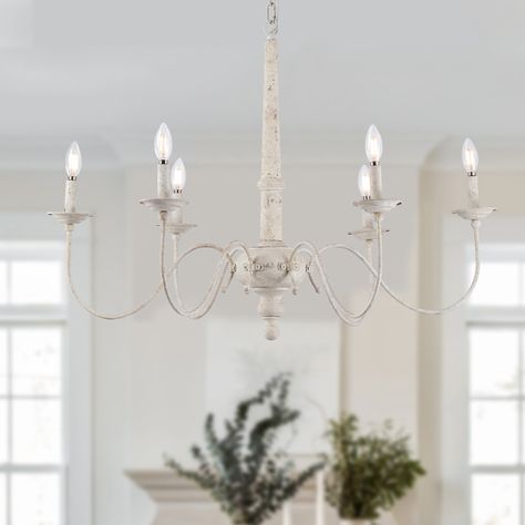 French Country Lighting, Candle Ceiling, French Country Chandelier, Country Chandelier, Modern Ceiling Light Fixtures, Chandelier Farmhouse, Bedroom Candles, Chandelier Antique, Rustic Light